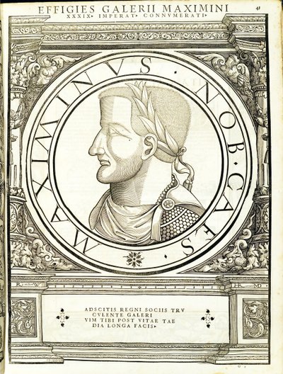 Maximinus II, ilustración de 